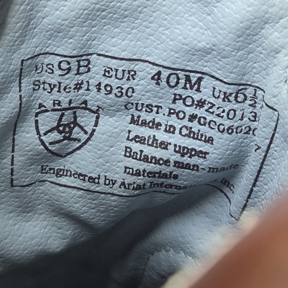 Ariat Fatbaby Western Boot 9B Women's Brown Leather Country - Picture 12 of 12